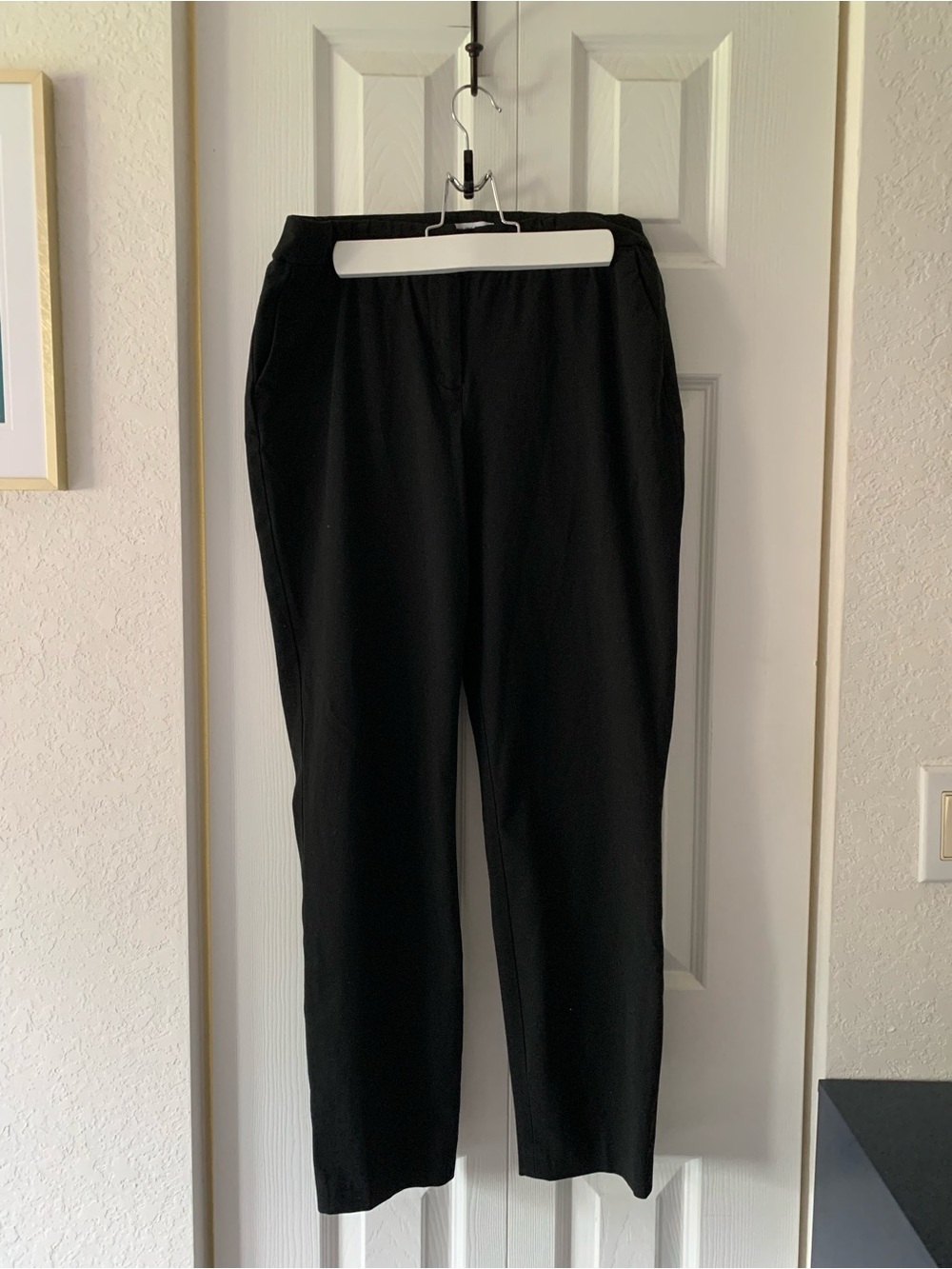 Carolina Belle Black Straight-Leg Trousers - Size 2 Pants